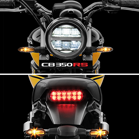 Led Headlamp And Underseat Tail Lamp